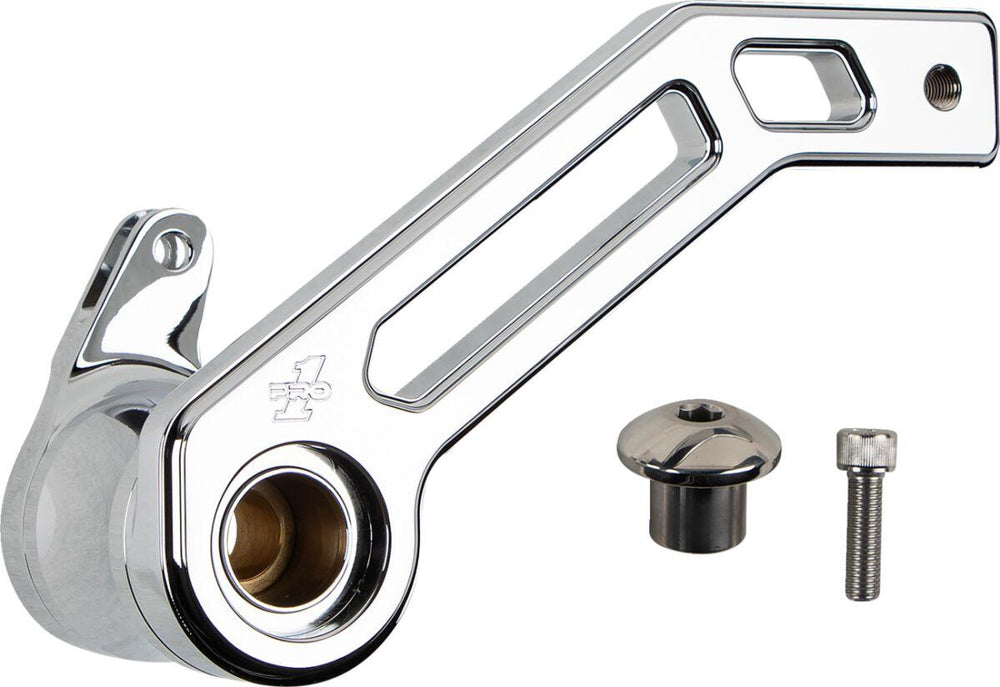 Pro-One T-Rex Shorty Brake Arm For Harley Davidson FLHR 1584 2008-2011 - Chrome
