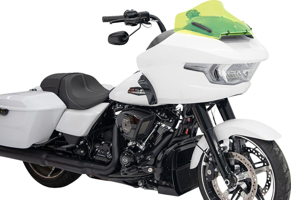 Klock Werks Kolor Flare Ice Windshield For Harley Davidson FLTRX 1923 2024-2025 25.5 cm (10") - Green