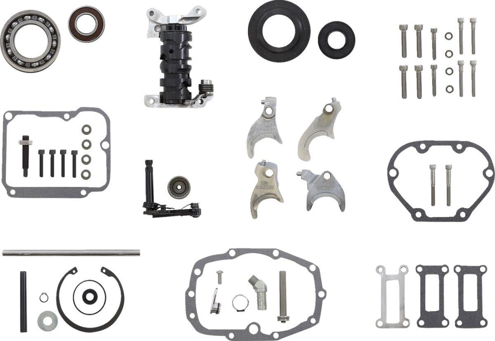 Baker Drivetrain Overdrive 6-Speed Gear Set For Harley Davidson FLHR 1450 2002-2006 - Polished