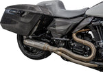 Slyfox Side Covers For Harley Davidson FLDE 1750 ABS 2018-2020 - Black/Carbon Fiber/Gloss