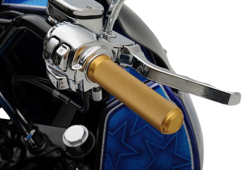 Speed Merchant Speed Grips For Harley Davidson FLD 1690 2012-2013 - Gold