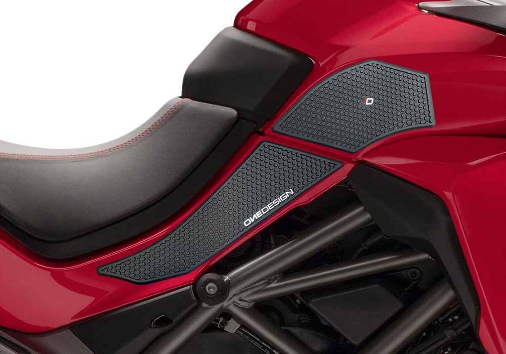 Onedesign Tank Grip Kit For Ducati MultiStrada 1200 2015-2017 - Black