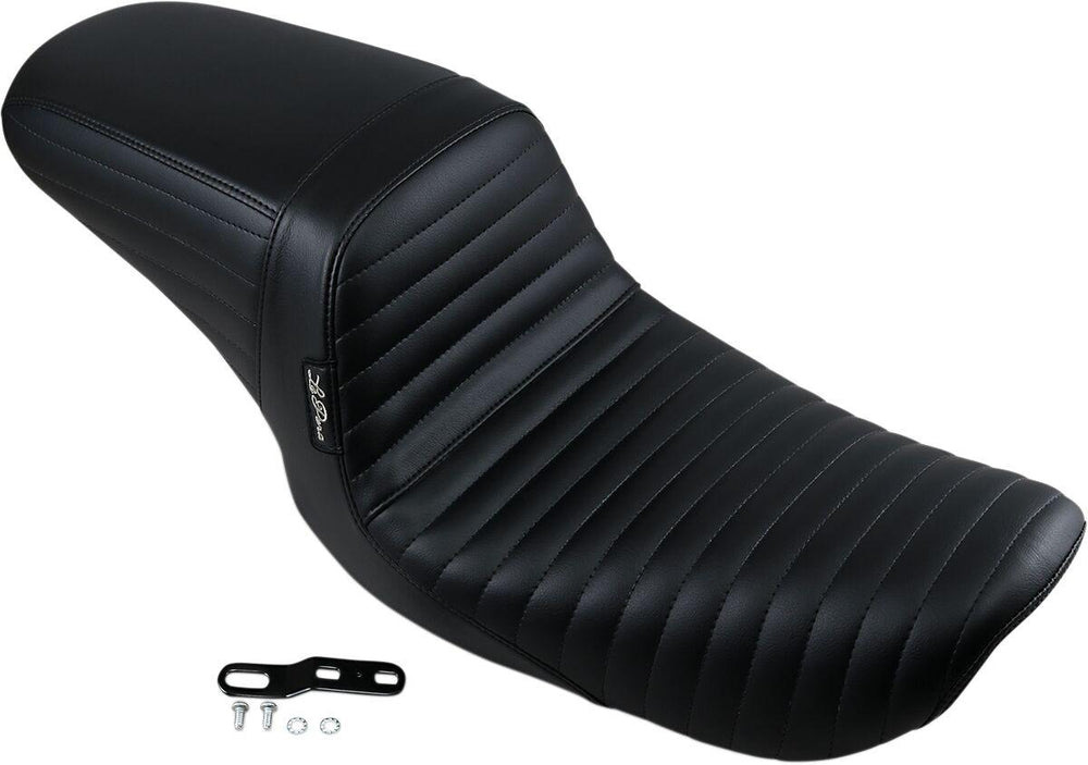 LE Pera Kickflip Seat For Harley Davidson FXD 1340 1996-1998 Pleated - Black