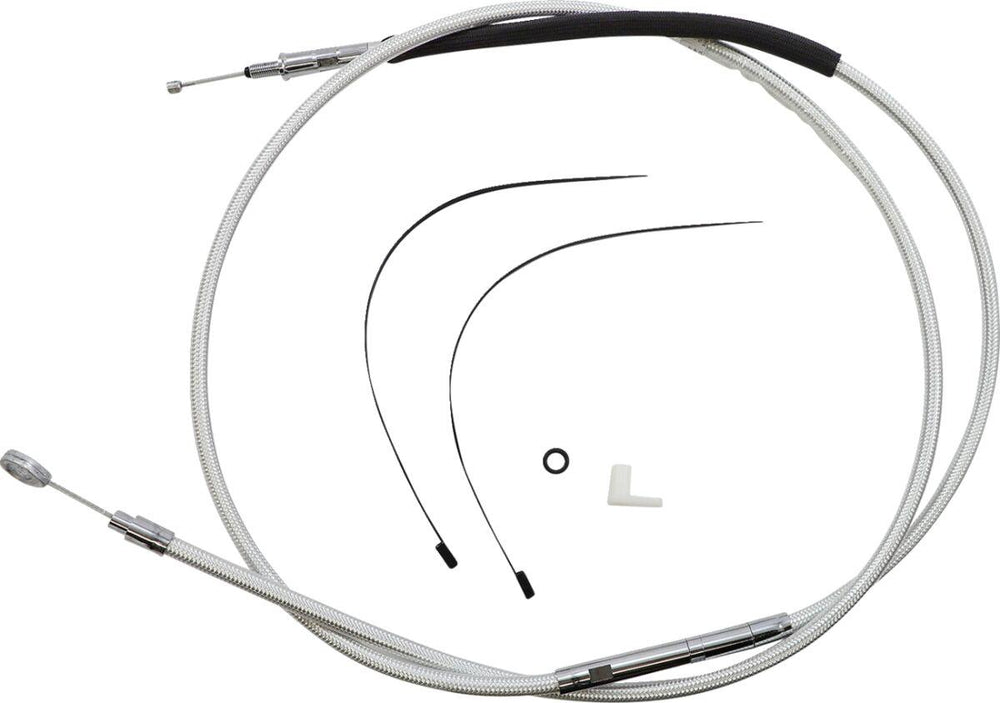 Magnum Shielding Sterling Chromite II Designer Handlebar Cable Install Kit For Harley Davidson FLHR 1750 2021-2022 38 - 43cm (15" - 17") - Chrome Clear-Coated