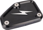 Thrashin Supply Co Master Cylinder Cover For Harley Davidson FLHX 1923 2024-2026 - Black/Silver
