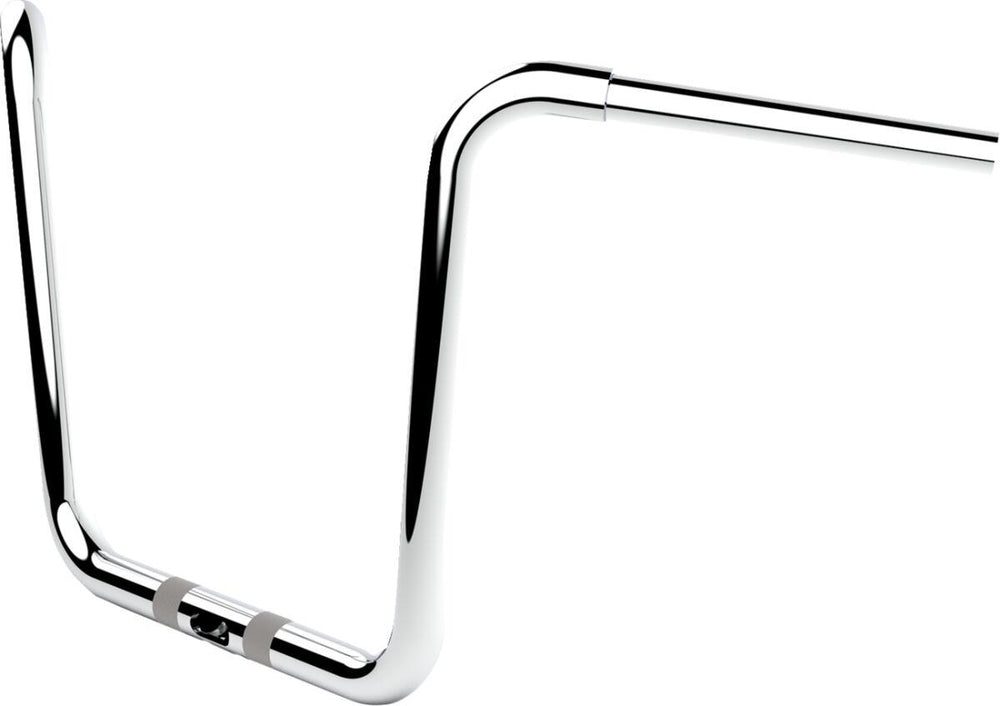 LA Choppers Twin Round Handlebar For Harley Davidson FLTRK 1868 ABS 2020-2023 35.5 cm (14") - Chrome
