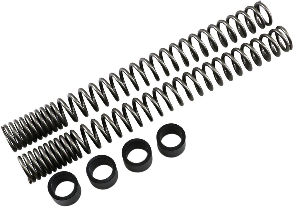 Progressive Suspension Fork Springs For Harley Davidson FLSB 1750 ABS 2018-2024 - Black