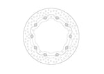 Moto Master Halo Series Floating Brake Disc For KTM RC 125 2022-2024 Front Left