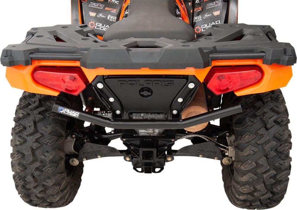 Quad Logic Rear Grab Bar Tube Bumper For Polaris Sportsman 400 4X4 2001-2005 - Black