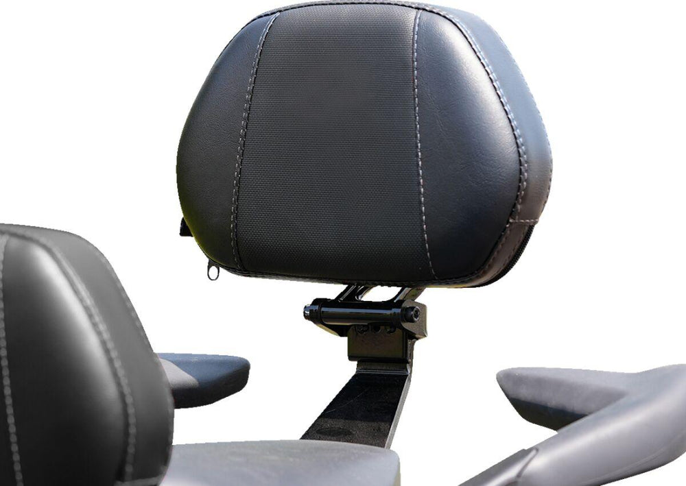 Show Chrome Ballistic Passenger Backrest For Can Am Ryker 600 ACE 2019-2024 - Black