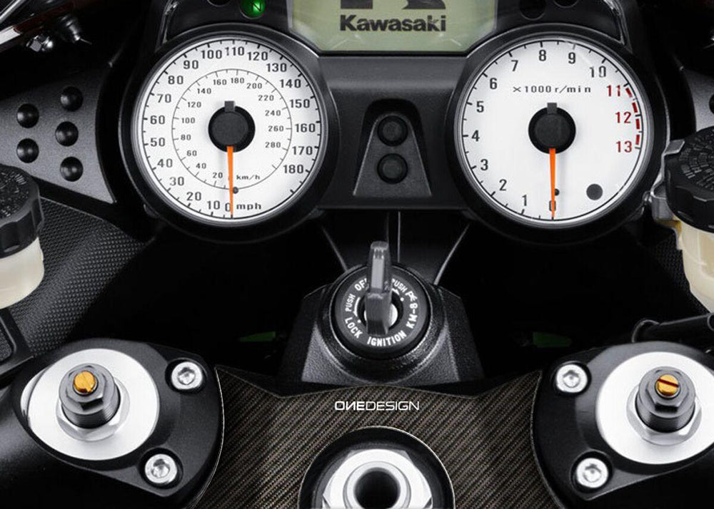 Onedesign Yoke Protector For Kawasaki ZZR 1400 ABS 2006-2011 - Carbon Fibre