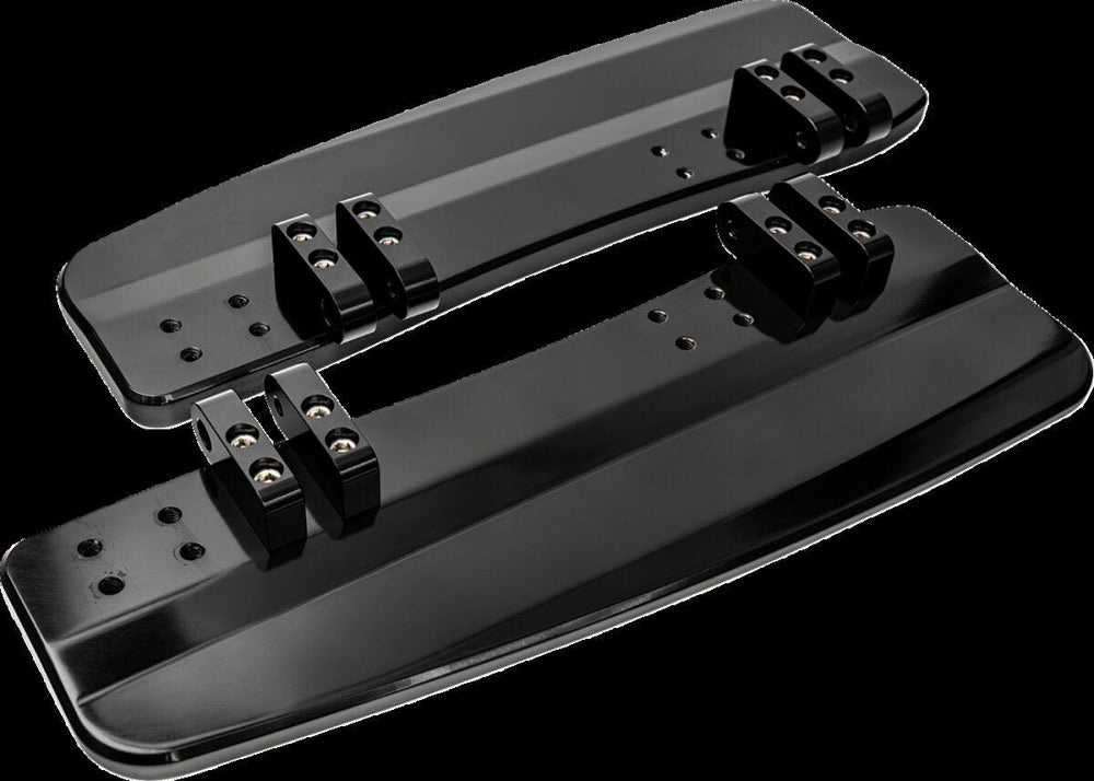 Slyfox Driver Floorboards For Harley Davidson FLH 1984-1985 - Black