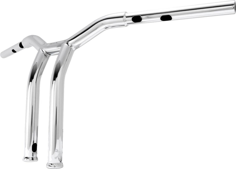 Burly Dominator Handlebar For Harley Davidson FLFBS 1923 ABS 2025-2026 30.5 cm (12") - Silver