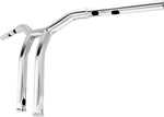 Burly Dominator Handlebar For Harley Davidson FLFBS 1923 ABS 2025-2026 30.5 cm (12") - Silver