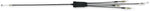 Parts Unlimited Throttle Cable For Polaris XLT 600 1996-1999 - Black