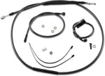 Magnum Shielding  Pearl Designer Handlebar Cable Install Kit For Harley Davidson FLDE 1750 2018-2020 30.5 - 35.5cm (12" - 14") - Black
