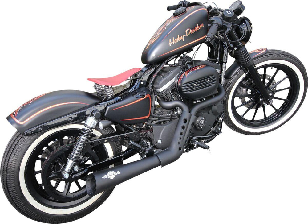 Cult Werk Long Belt Guard For Harley Davidson XL 1200 C 1996-2020 - Black