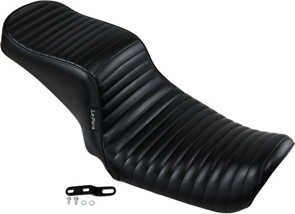 LE Pera Cherokee Seat For Harley Davidson FLD 1690 2012-2013 Pleated - Black