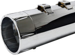 S&S Cycle 4-1 2" MK45 Performance Silencers For Harley Davidson FLH 1868 2021 - Chrome