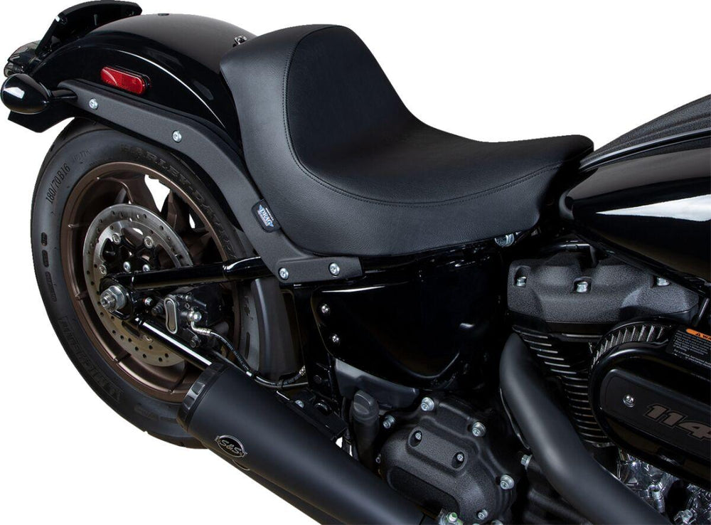 Drag Specialties Solo Seat For Harley Davidson FLSB 1750 2018-2020 Smooth - Black