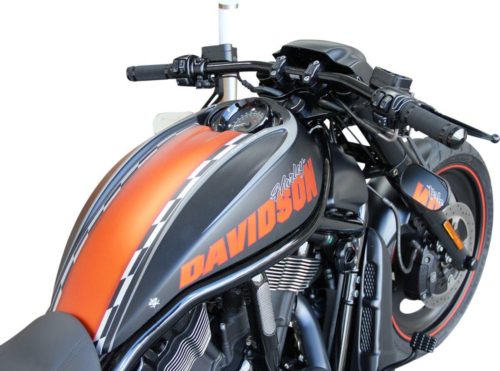 Cult Werk Racing Air Box Cover For Harley Davidson VRSCA 1130 2002-2006 - Black