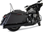 Khrome Werks 2 Into 1 Outlaw Exhaust System For Harley Davidson FLH 1868 ABS 2021 - Black
