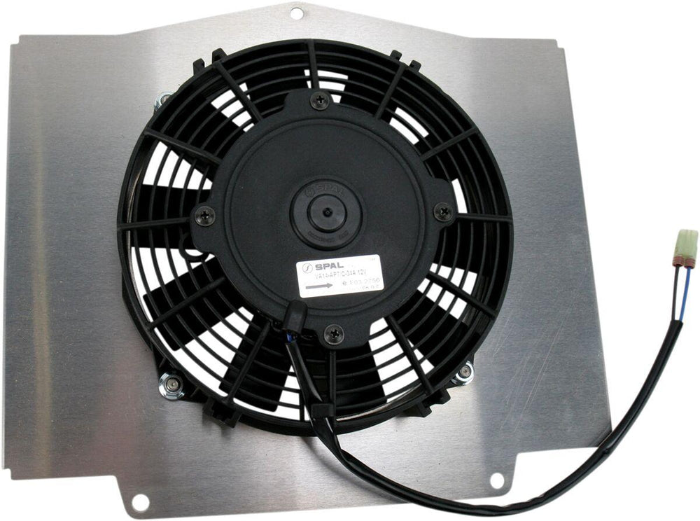 Moose Racing Hi-Performance Cooling Fan For Honda TRX450ER 2006-2009 - Black Silver
