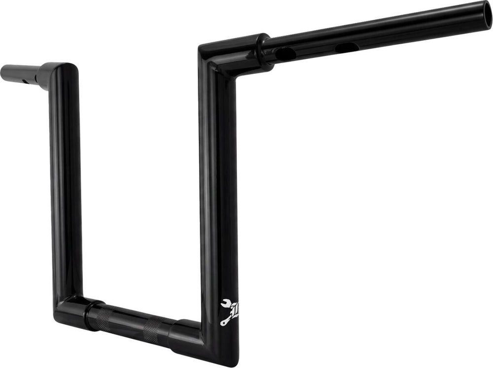 Burly Jason Handlebar For Harley Davidson FLTRX1923 ABS 2024-2026 35.5 cm (14") - Black