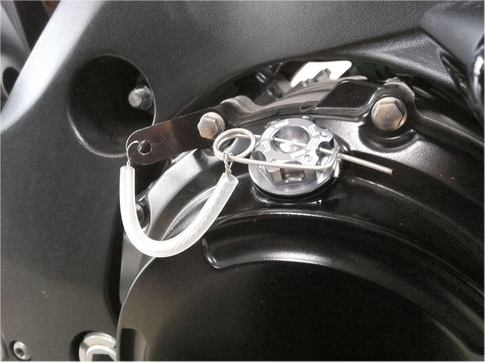 PSR Oil Filler Cap Kit For Yamaha FJR 1300 2003-2005 - Silver