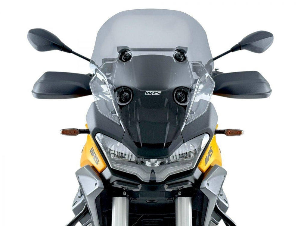 WRS Windscreen Touring Stelvio For Moto Guzzi STELVIO 1000 ABS 2024-2025 48 cm (18-7/8") - Dark Smoke