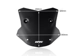 WRS Windscreen For BMW S 1000 XR 2020-2023 29 cm (11-1/2") - Black