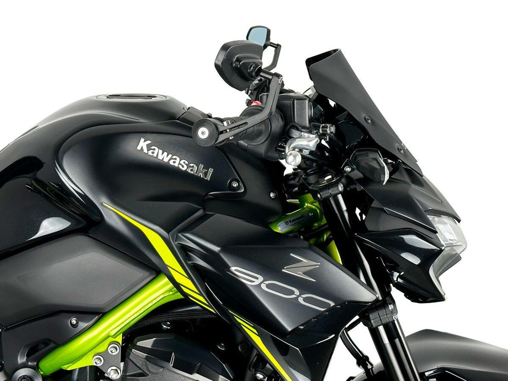 WRS Windscreen For Kawasaki Z 900 ABS 2020-2024 23.5 cm (9-1/4") - Black