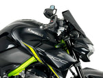 WRS Windscreen For Kawasaki Z 900 ABS 2020-2024 23.5 cm (9-1/4") - Black