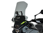 WRS Windscreen Caponord CF Moto For CF Moto MT 450 ABS 2024-2026 42 cm (16-1/2") - Smoke