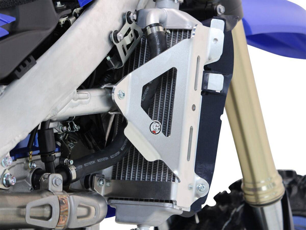 AXP Radiator Guards For Yamaha YZF250 2024-2026 - Silver