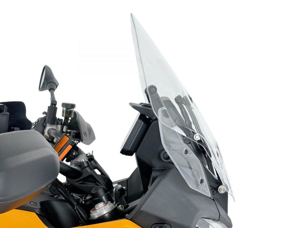 WRS Windscreen Caponord W/ Radar Stelvio For Moto Guzzi STELVIO 1000 ABS 2024-2025 48 cm (18-7/8") - Clear