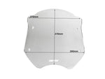 WRS Windscreen For BMW R 1200 R 2006-2014 37 cm (14-1/2") - Smoke