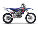 Blackbird Dream 5 Graphic Kit For Yamaha YZF450 2010-2013 - Black/Blue/Red/Silver