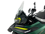 WRS Windscreen For Benelli TRK 702 ABS 2022-2024 - Clear