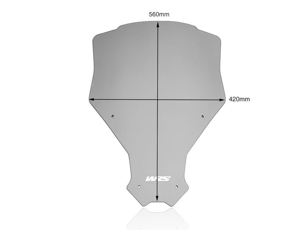 WRS Windscreen For Honda CRF1100L ABS Africa Twin 2020-2023 56 cm (22") - Dark Smoke
