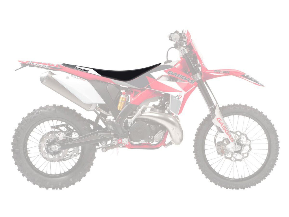 Blackbird Pyramid Seat Cover For Gas Gas EC125 Racing 2013-2015 - Black