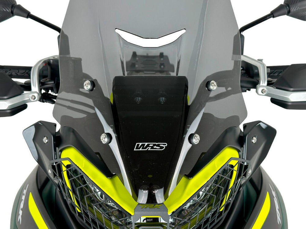 WRS Windscreen For Benelli TRK 702 ABS 2022-2024 - Dark Smoke
