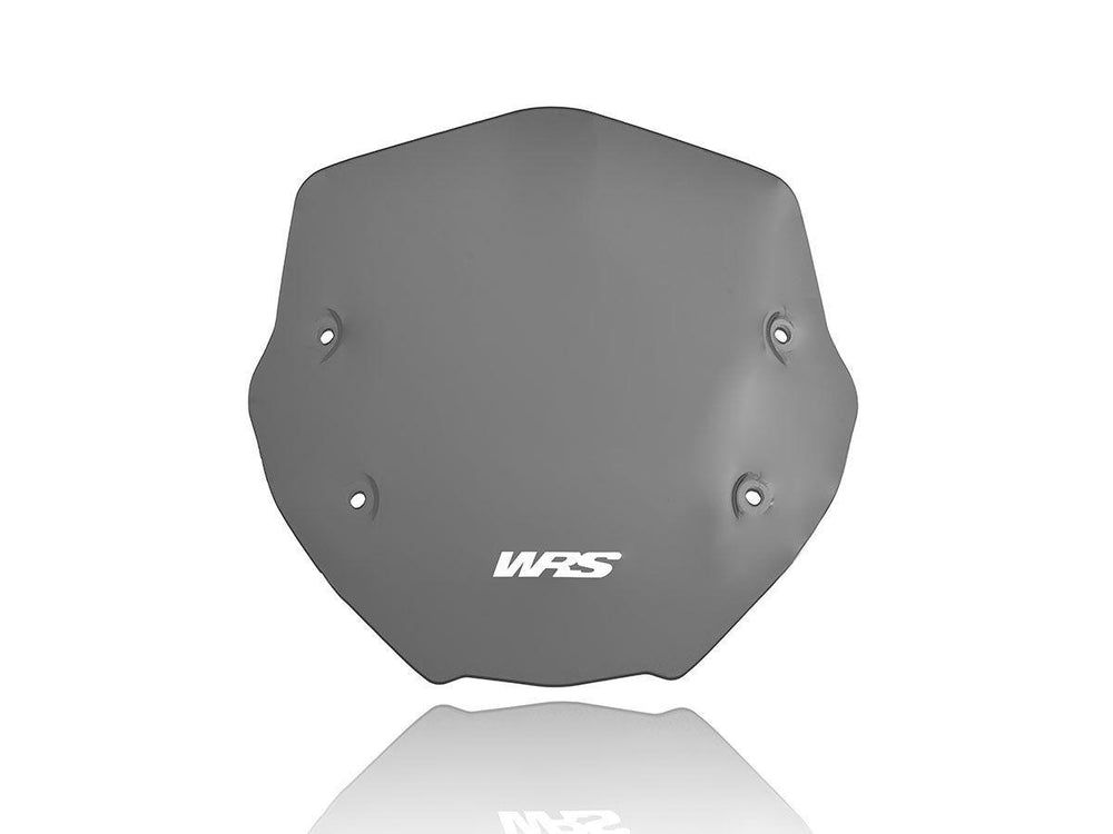 WRS Windscreen For BMW R 1250 R ABS 2019-2024 29 cm (11-1/2") - Dark Smoke