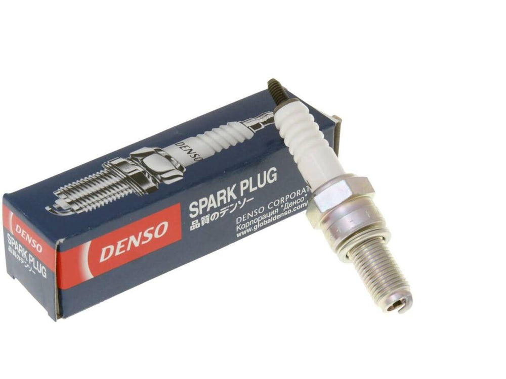 Denso Spark Plug For Suzuki AN 650 2002-2009 - Silver/White
