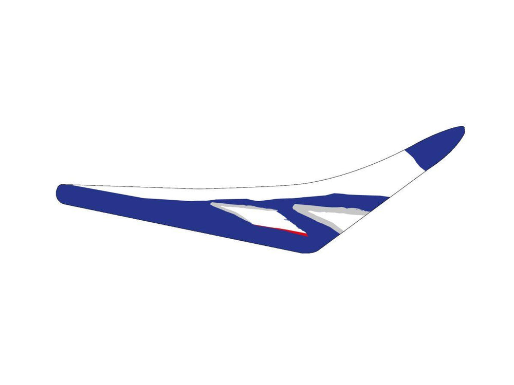 Tecnosel Team Yamaha Seat Cover For Yamaha YZ125 1996-2001 - Blue/White