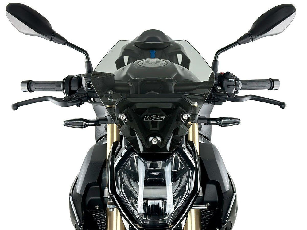 WRS Windscreen For BMW S 1000 R ABS 2022-2024 31 cm (12-1/4") - Smoke