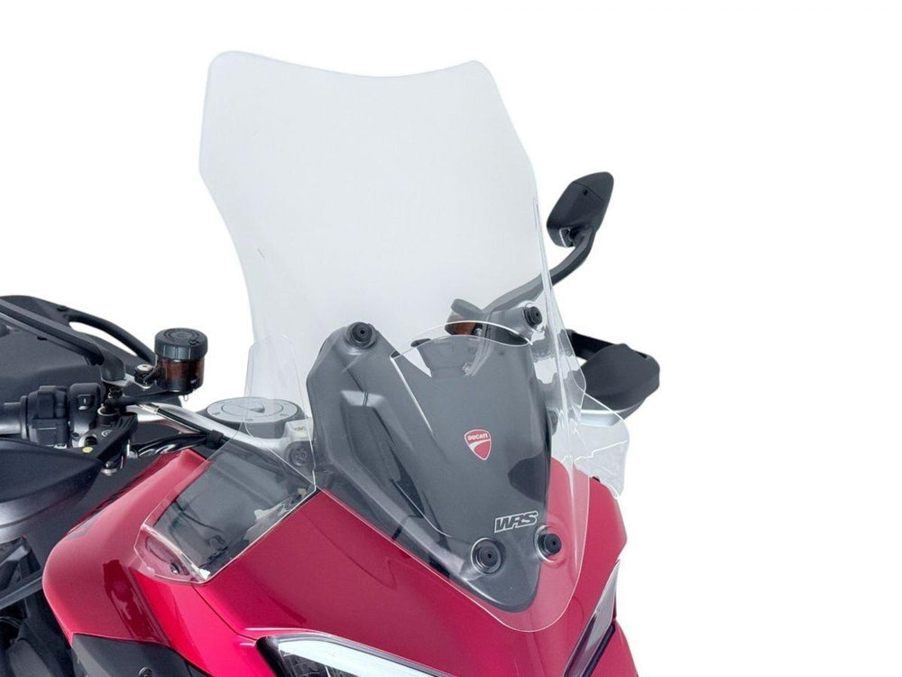 WRS Windscreen For Ducati MultiStrada V2 900 ABS 2025-2026 57 cm (22-1/2") - Clear