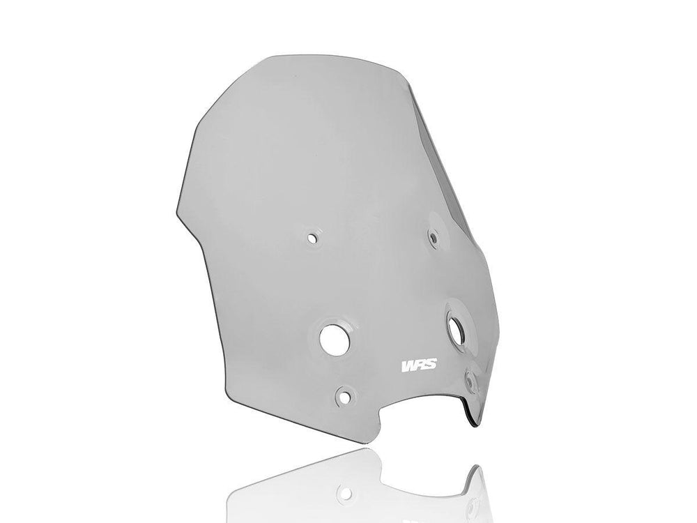 WRS Windscreen For Kawasaki KLZ 1000 ABS 2019-2024 43 cm (17") - Smoke