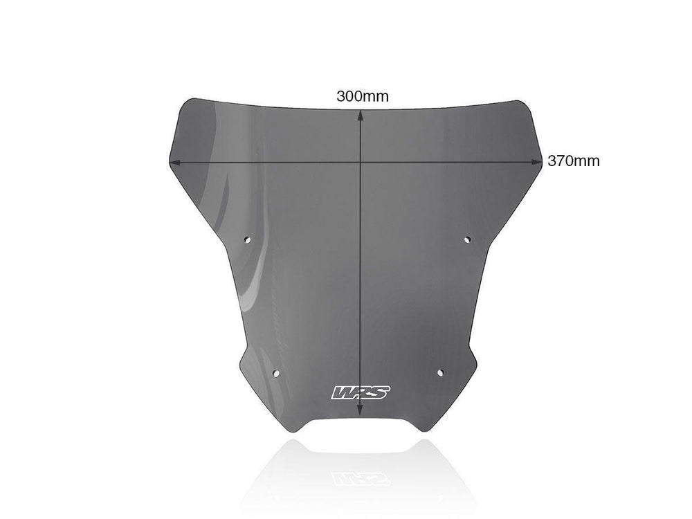 WRS Windscreen for Scooter For Honda NSS 750 ABS 2021-2024 30 cm (11-3/4") - Dark Smoke