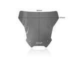WRS Windscreen for Scooter For Honda NSS 750 ABS 2021-2024 30 cm (11-3/4") - Dark Smoke